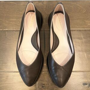 Taryn Rose Devon Women Flats Women’s 7.5B Brown Leather Shoes Comfort